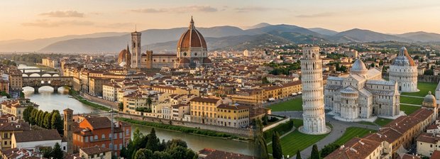Ci trovi a Firenze e a Pisa